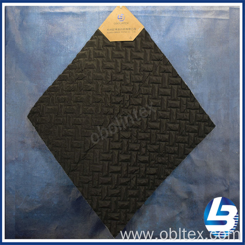 OBL20-Q-043 Polyester Memory Fabric For Quilting Coat